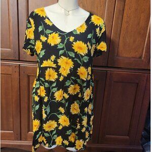 Adorable sunflower dress